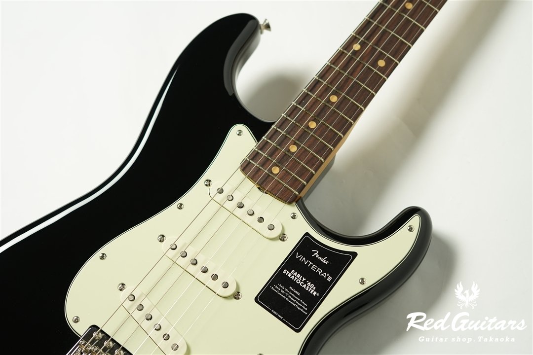 Vintera III Early 60s Stratocaster - Black